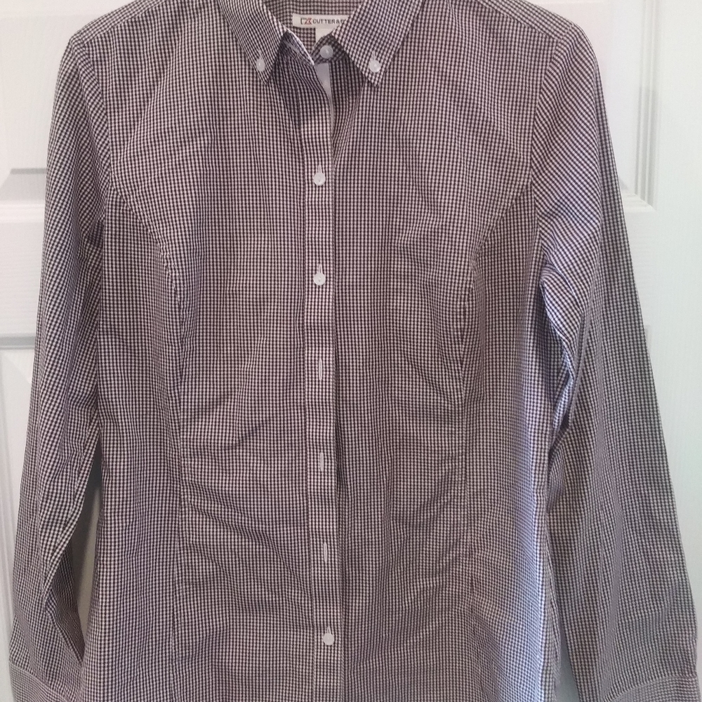 CUTTER & BUCK WOMEN BUTTON UP SHIRT